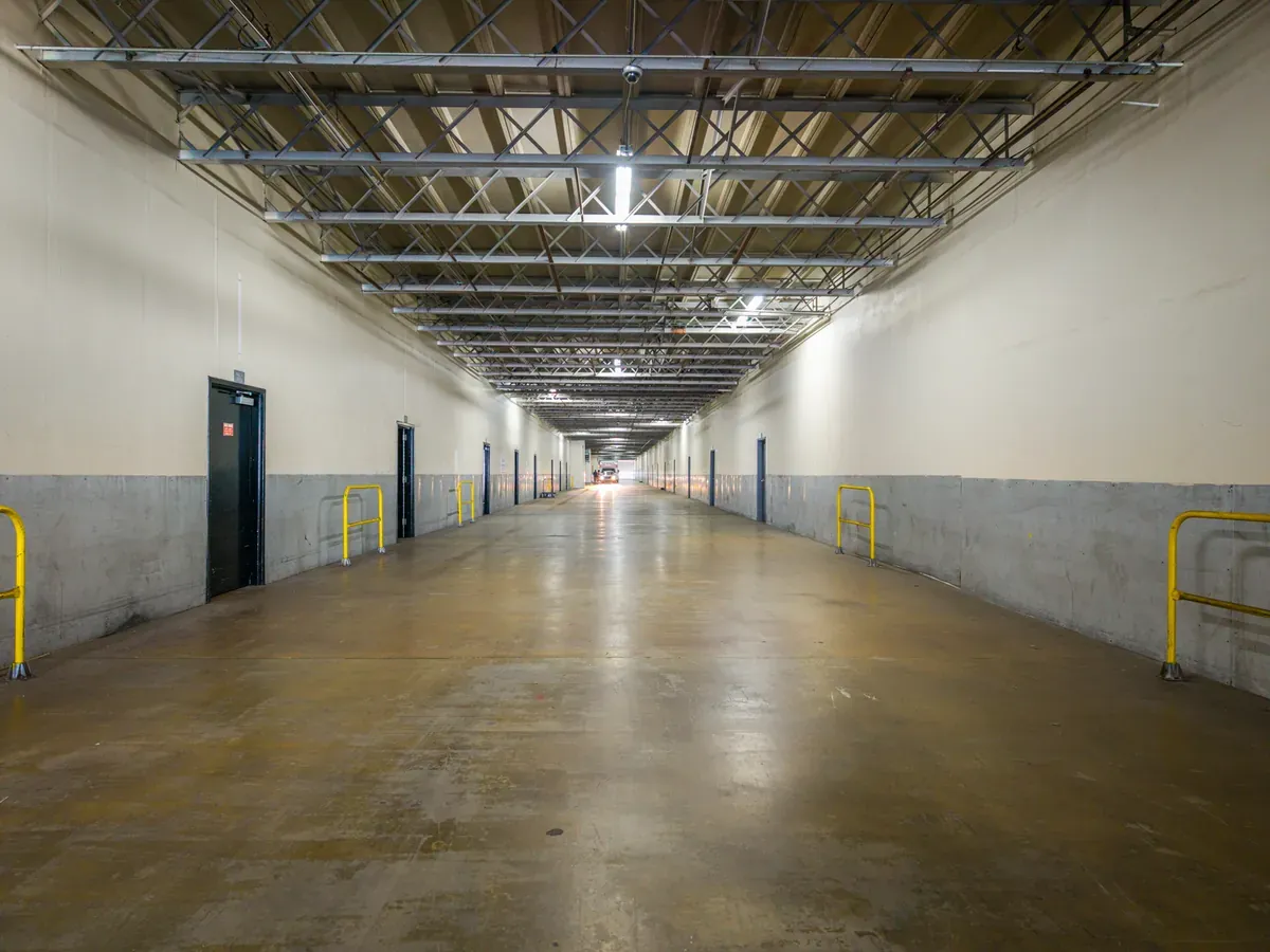 Covered Drive Through Access